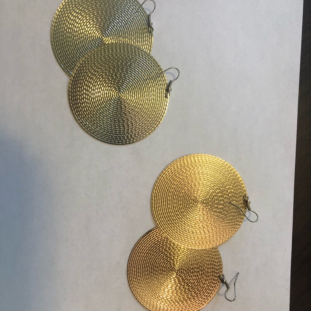 Gold and/or silver large earrings!